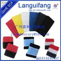 New Arrival Custom Cotton Wristband Mens Sports Wristbands