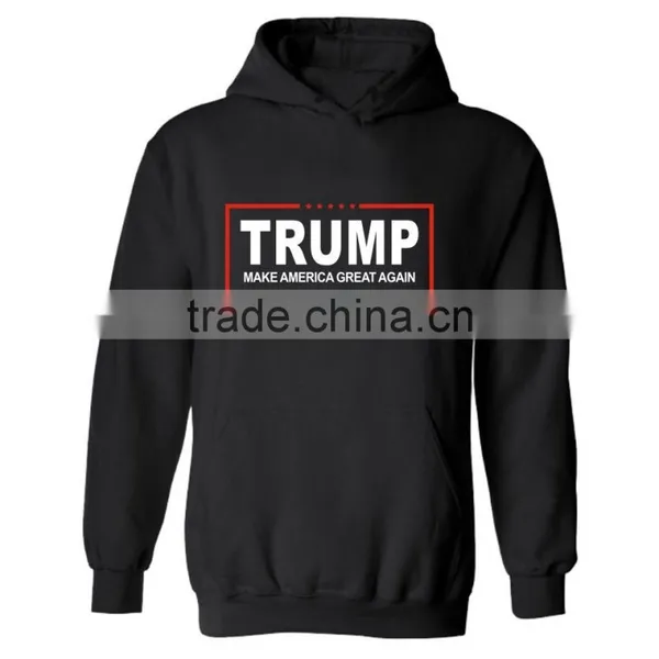 Long Sleeve Hoodies Donald Trump Hoodie Make America Great Again 2017 President photo-5