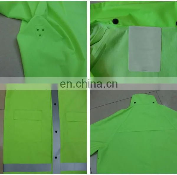 NEW Industrial Rain Coat Polyester Rain Coats Vinyl Coated Polyester Webbing photo-6