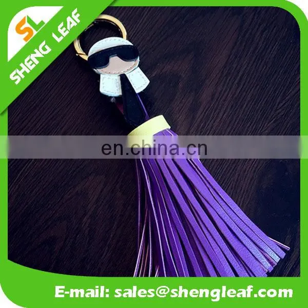 Beautiful Lady Shape Colorful Fashion Custom Leather for Girls photo-3