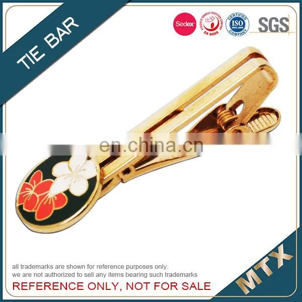 Copper Stamped Soft Enamel Tie Bar Manufacturer photo-5