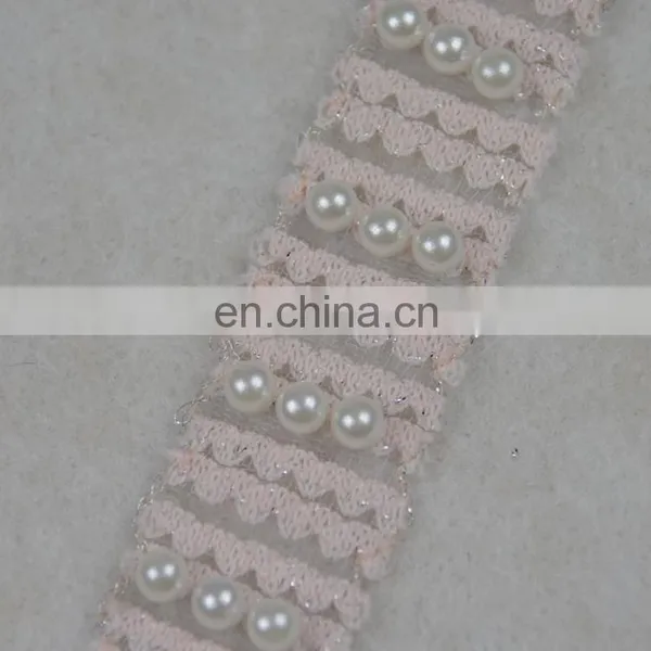 Italian Design Pearl Beads Trim for Dresses Decoration photo-2