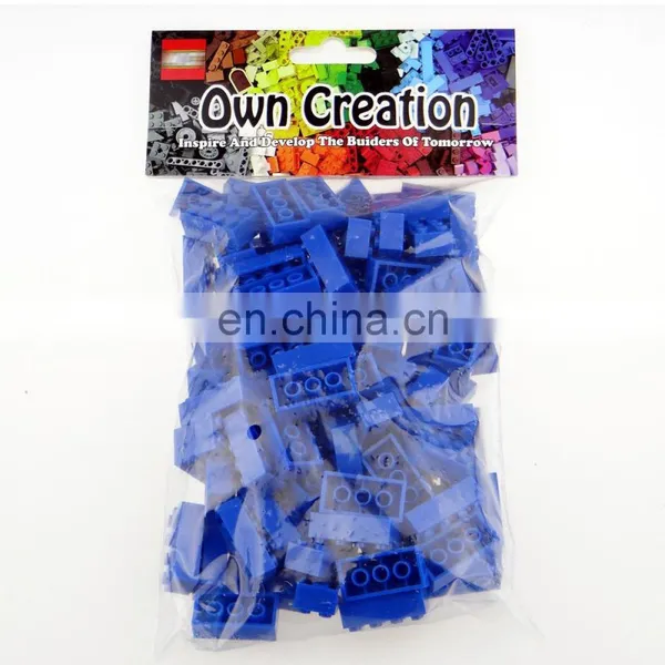 250g Blocks 1000 Pcs 500 Pcs 250 Pcs Basic Plastic Building Blocks Building Bricks in PE Bag photo-4