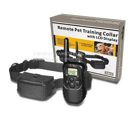 Romote Pet Training Collar With LCD Display