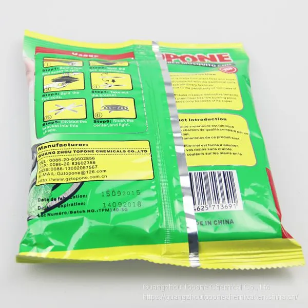 TOPONE Brand 140mm High Quality Gray Paper Mosquito Coil photo-2