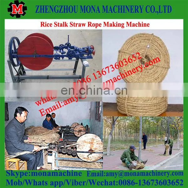 Good Performance Straw Making Machine/Rope Braiding Machine/Rice Straw Mat Knitting Machine for Sale photo-4