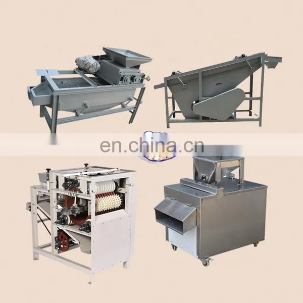 Almond Sheller Peanut Wet Peeling Machine Almond Slicer photo-2
