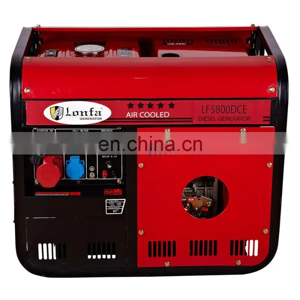 KAMA TYPE 5000 Watt 8500W Portable Dual Voltage Three Phase Diesel Generator for Sale photo-3