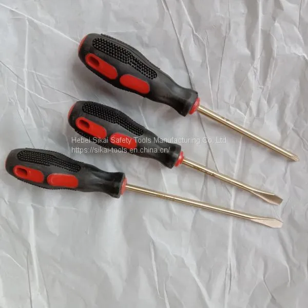 AlCu Non Sparking Tools Slotted Screwdriver Flat Screwdriver photo-4