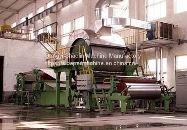 1092 Toilet paper making machine small tissue paper processing line price