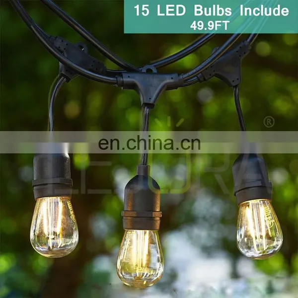 Silicone Luces Navidad Led Serial Lights Christmas Patio String photo-3