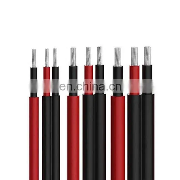 Insulation Types pv Photovoltaic Wiring Solar Cables Wire Cable 1.5 Single dc Solar Cable photo-3