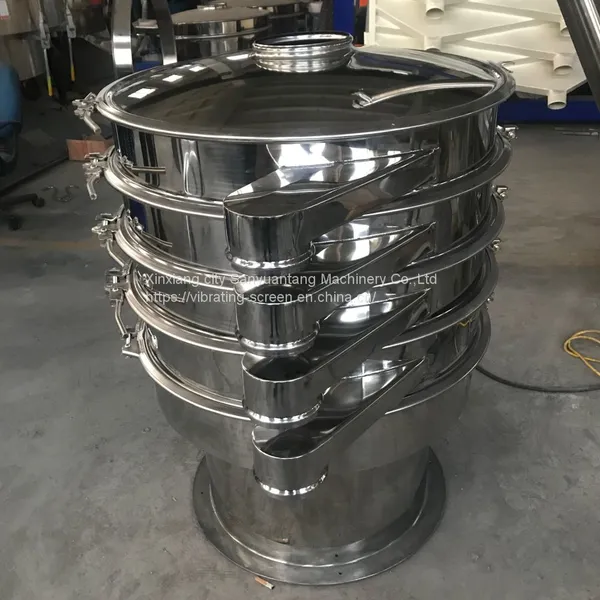 Powder Sieve Machine Vibrating Screen Flour Sieving Sifter photo-5