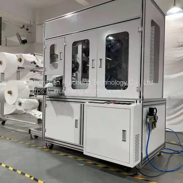 High Efficiency Fully Automatic N95 Cup Mask Machine Production Line Cup Mask Making Machine photo-5