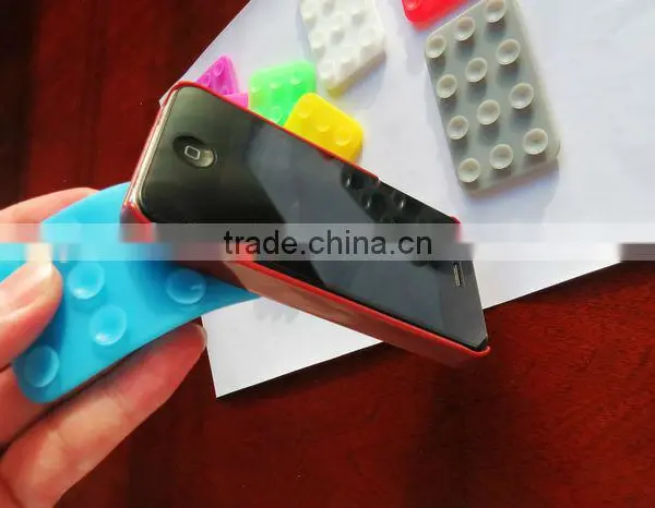 2013 Soft Transparent Double Vacuum Silicone Suction Cup,silicone Sucker