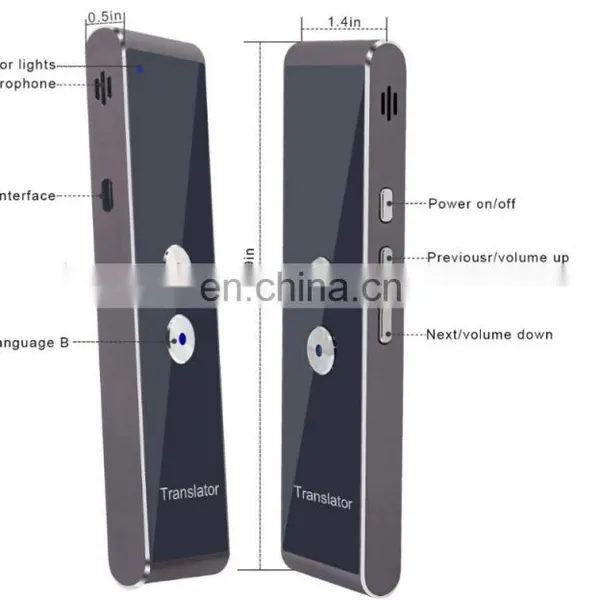 Smart T8 Voice Translator Machine Multi-language Online Translator for Interpreting by Business Trip Pk T2 T10 T6 photo-4