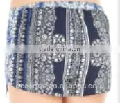 100% Engineering Print Ladies Fringe Shorts photo-2