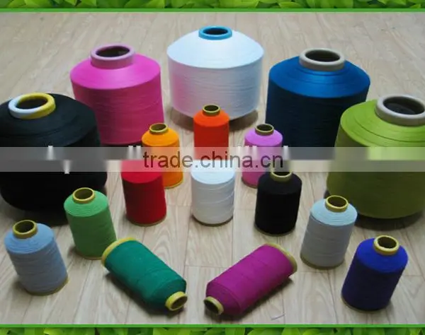 The Cheapest White Colour Recycled Cotton Spandex Covered Yarn HB268 China photo-6