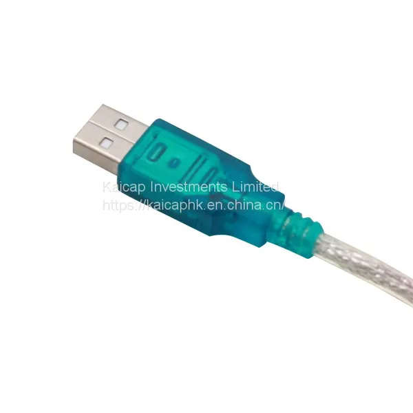 Transparent USB 2.0 TO RS232 Serial DB9 Adapter Converter Cable photo-4