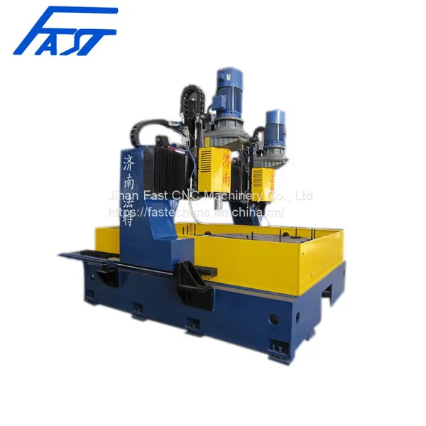 CNC Flange Specialized Drilling Machine Double Spindle Model FLZ1800 Round Table photo-2