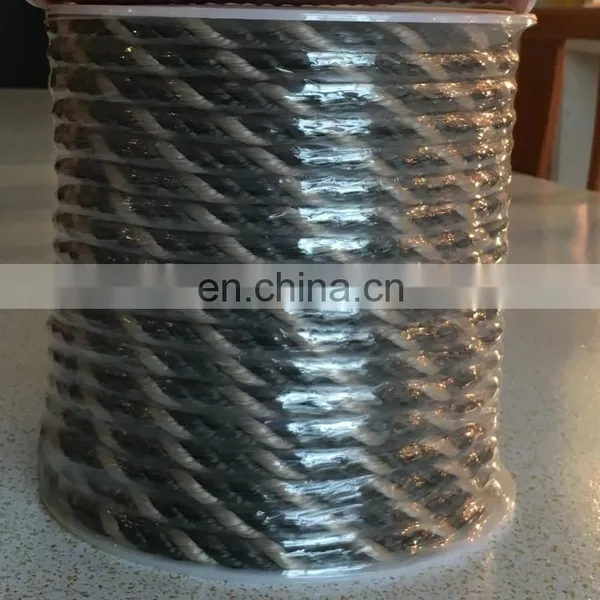 Good Quality High Tensile Twisted 3-Strand PE Rope photo-5
