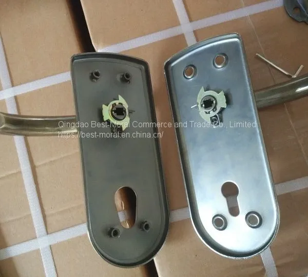 Israel Hot Sales Zinc Alloy Plate Door Handle Sets photo-5