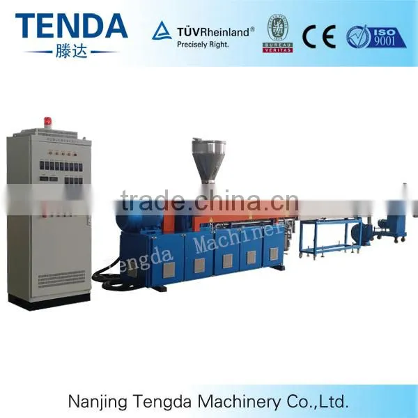 TSH-40 TENDA 65KW Masteratch Granulating Plastic Twin Screw Extruder photo-2