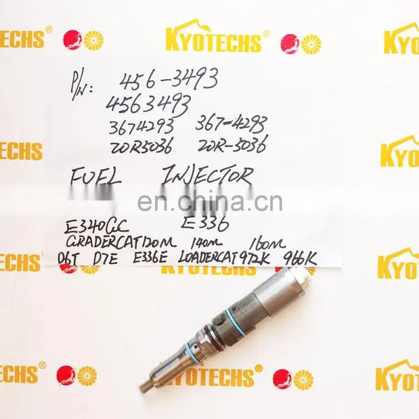C9.3 FUEL INJECTOR FOR EXCAVATOR E336E KCAT568 KCATl2M 20R5036 4563493 3674293 3630493 3452193 photo-5