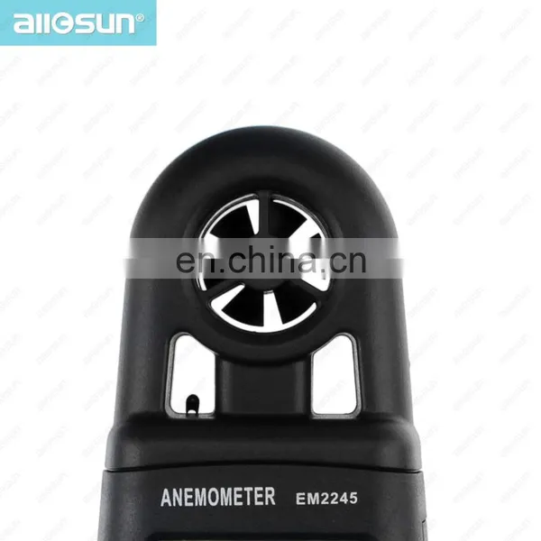 All-sun EM2245 Digital Anemometer Handheld Wind Speed Meter LCD Air Temperature Velocity Meter Air Flow Meter photo-3