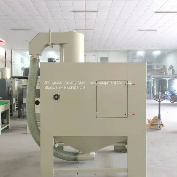 Zhongshan Rotary Disc Sandblasting Machine Continuous 16 Station Non Stick Pot Processing Rough Surface, Descaling Products photo-2