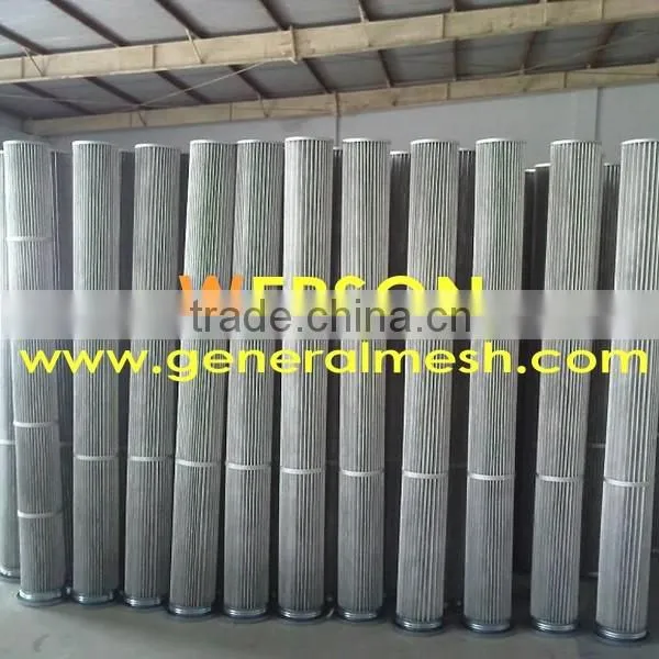 316 S.s Pleated Filter Cartridge for Liquids ,gases,polymer Filtration photo-4