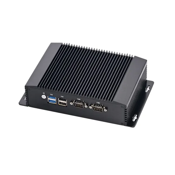 Industrial Mini PC N100 2HDMI 1DP Display 2COM RS232 for AI/Digital Signage/Factory Automation Use photo-3