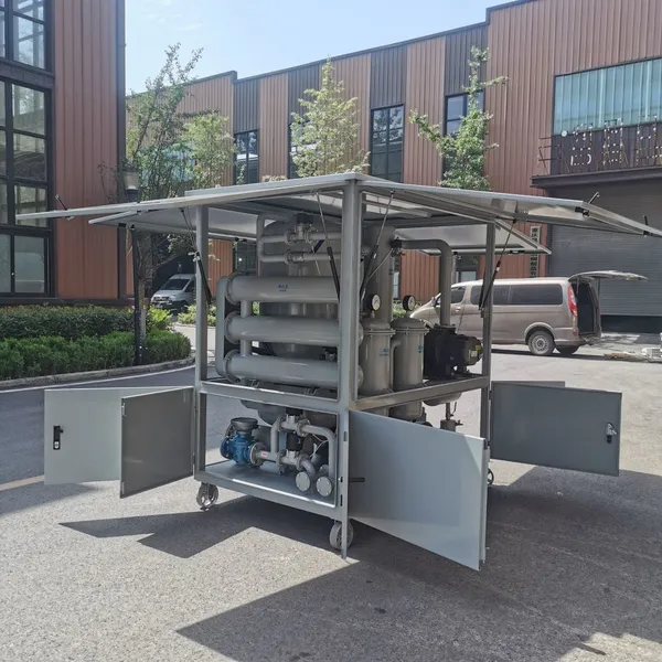 Vacuum Oil Purifier Transformer Oil Processing Plant photo-5