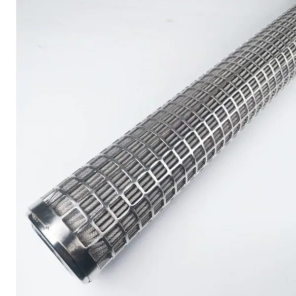 External Thread Stainless Steel Sintered Felt Polyester Melt Filter Element RT-045 photo-4