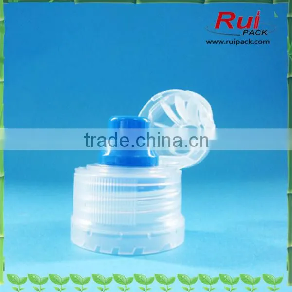 Plastic Flip Top Caps,28mm,child Proof Cap for Water Bottle photo-2