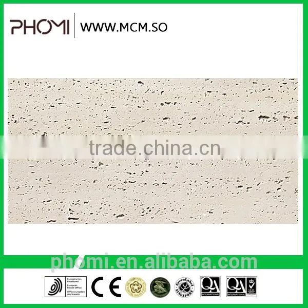 Marble Type Flexible Waterproof Antiskid Waterproof Breathability Durability Travertine Stone photo-3