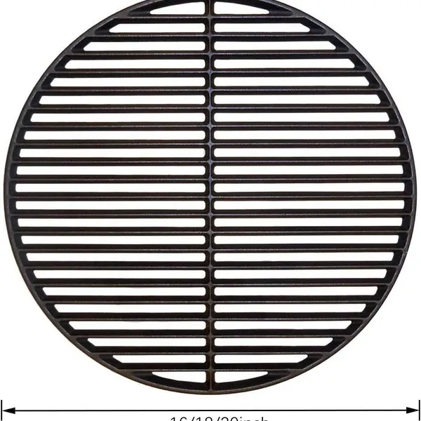 Factory Wholesale Multi-Size BBQ Kitchen Utensils Cast Iron Grill Net Round Cast Iron Grill Grid Bbq Grill for Restaurant photo-2