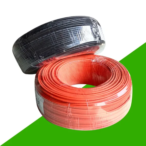 Solar DC 1500V 4mm2 Copper Tinned Cable 12AWG Wiring photo-2
