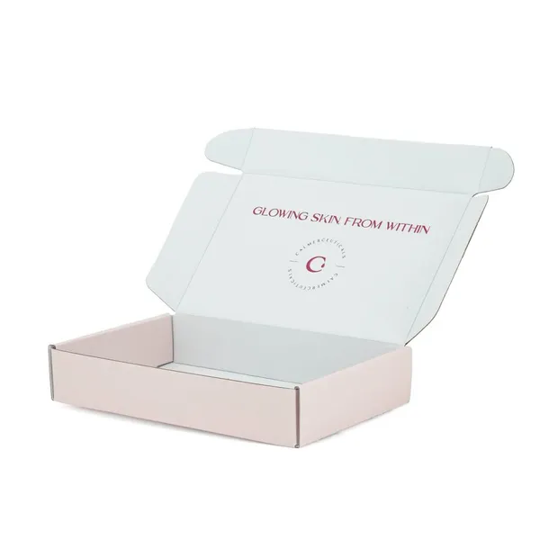 Wholesale Double-side Printing Supplement Package Wellness Pink Paper Boxes With Logo photo-2