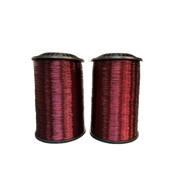 NEMA Standard 5*12mm 180 Polyesterimide Dual Coated Aluminum Winding Wire photo-5