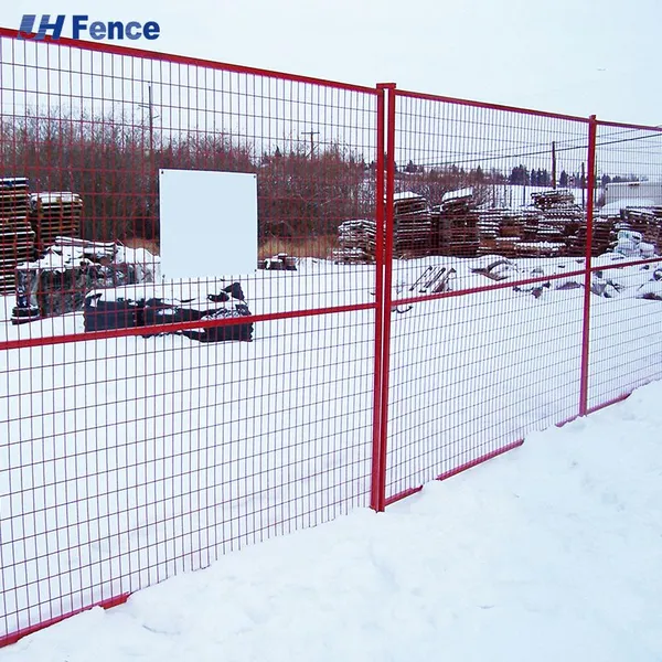 Canada Market 6' X10'ft Construction Site Temporary Galvanized Fence photo-2