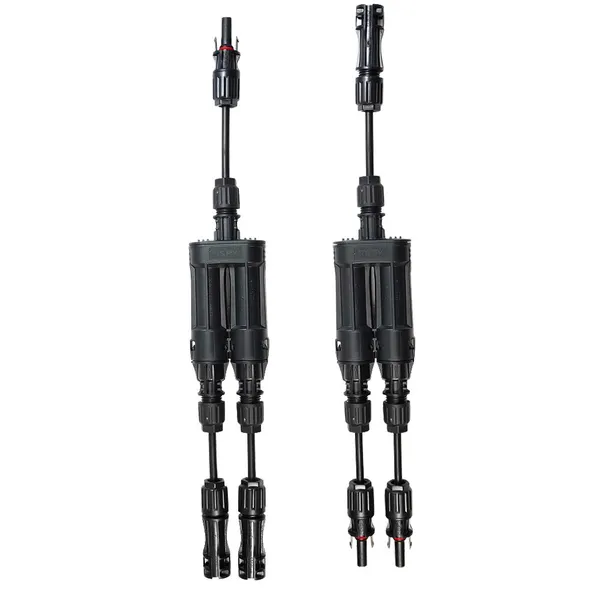 Solar Y Cable Twin Fuse Connector dc 1500V Solution