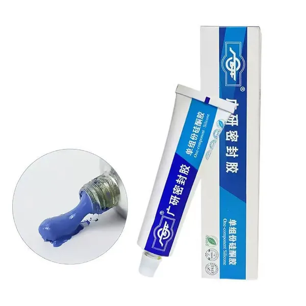 Blue RTV GASKET MAKER FOR AUTOMOTIVES AND OLI PANS ,ENGINE, TRANSMISSION ETC.
