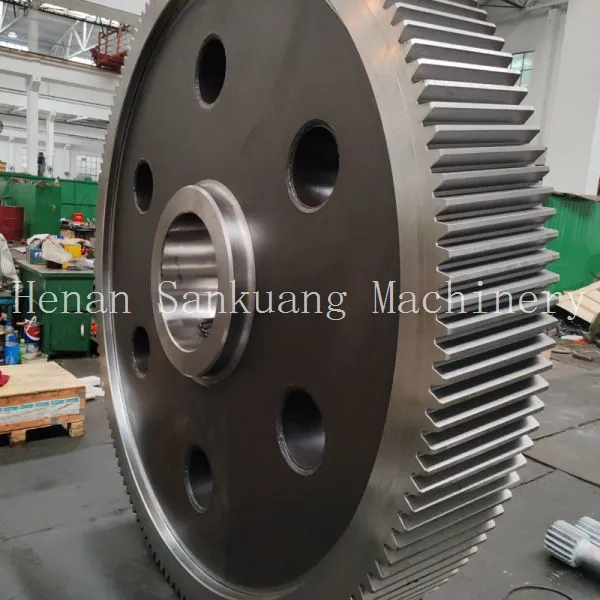 Custom Alloy Steel 4140 Carburized Gears for Mining Machinery, AGMA 9 Precision photo-2