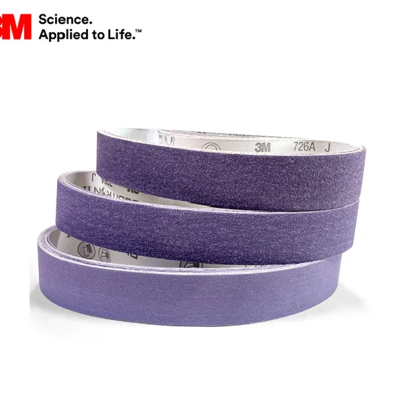 3M OEM for II Cloth Belt 726A Ceramic PSG J Weight Soft Backing Sanding Abrasive Tool