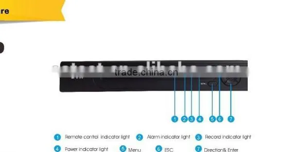4CH 3G H.264 AHD 1080P DVR With Wifi photo-5