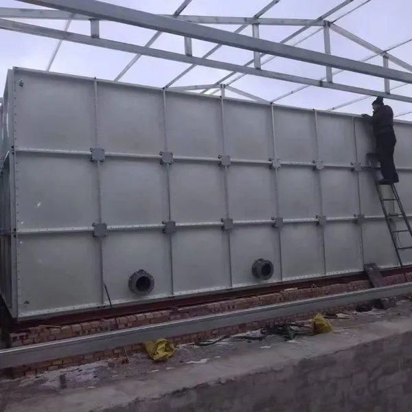 Top Quality SMC FRP Composite Sectional Water Tank for Villa Rooftop Water Storage