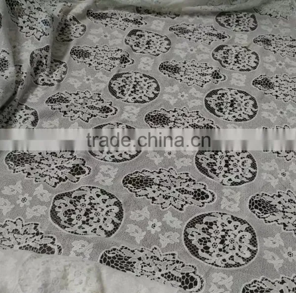 Wholesale New Lace Dress Design Polyester Lace Chemical Lace Fabric photo-4