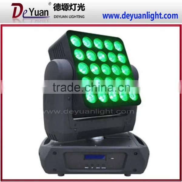 Super Bright Panel Matrix Beam Led Moving Head 25PCSx12W 4 in 1 Stage Light photo-5