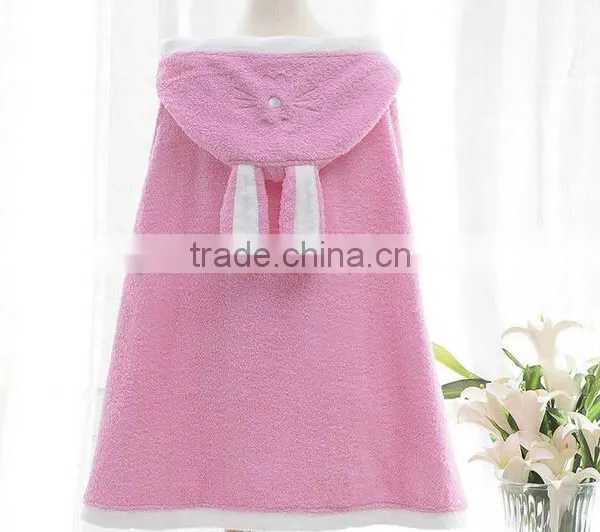New Style 100% Cotton Hot Sale Cheap Baby Hooded Bath Towel Bathrobe for Children photo-2